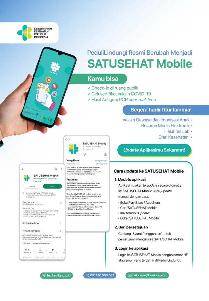 Peduli Lindungi jadi Satu Sehat