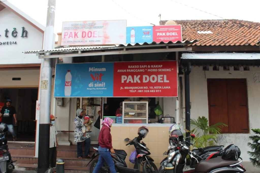 wisata kuliner semarang lama bakso kakap pak doel